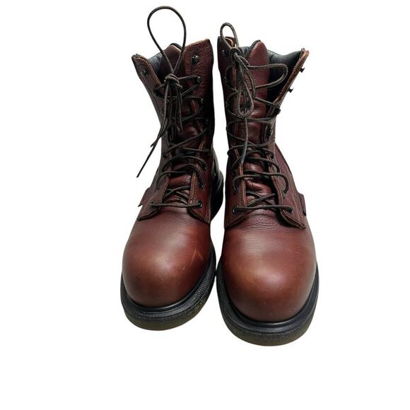 Red‎ Wing Shoes Men’s SUPERSOLE® 2.0 8-INCH SAFETY TOE BOOT - 2408 Brown - 8 - Picture 2 of 9